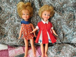 4 8" ADORABLE BLONDE HONG KONG PENNY BRITE CLONE DOLLS, OUTFITS